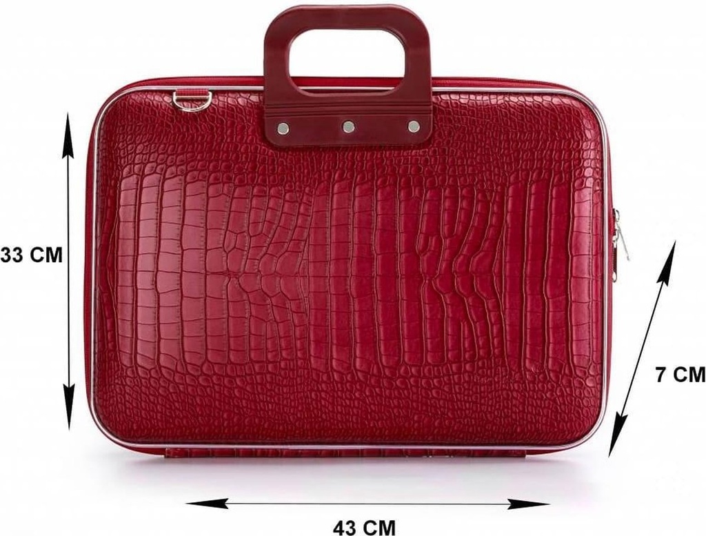 Briefcase bombata 15 red_x000d_