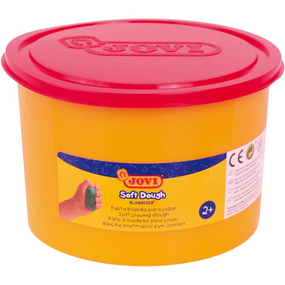 Jovi pâte à modeler soft dough 460 g rouge