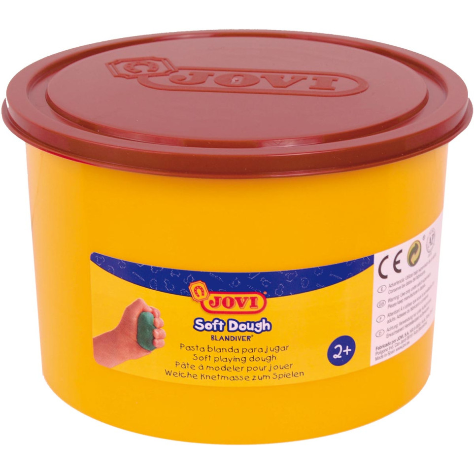 Jovi pâte à modeler soft dough 460 g brun