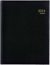 Agenda 2023 brepols concorde 7 jours/2 pages noir