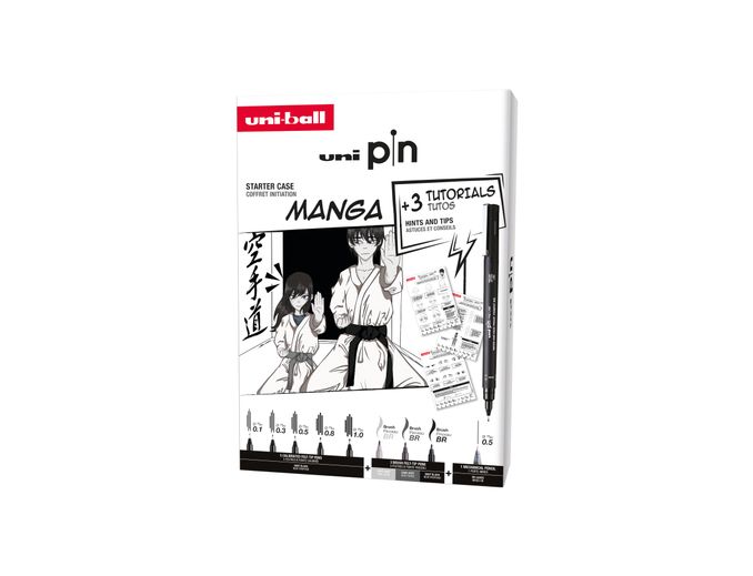 Coffret éditions Manga lettering 10 Unipin