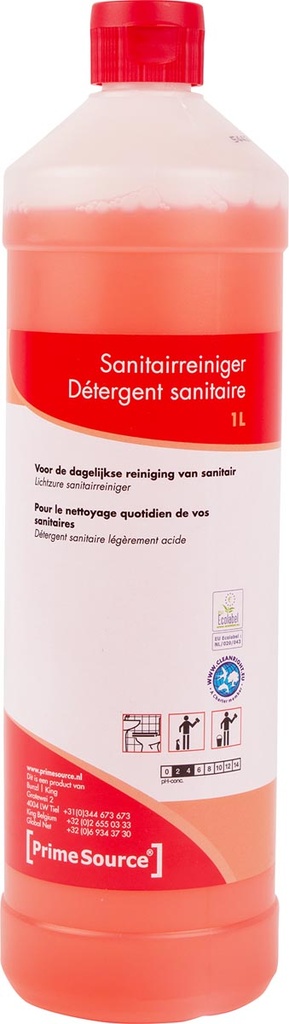 Primesource nettoyant sanitair Eco, flacon de 1 l