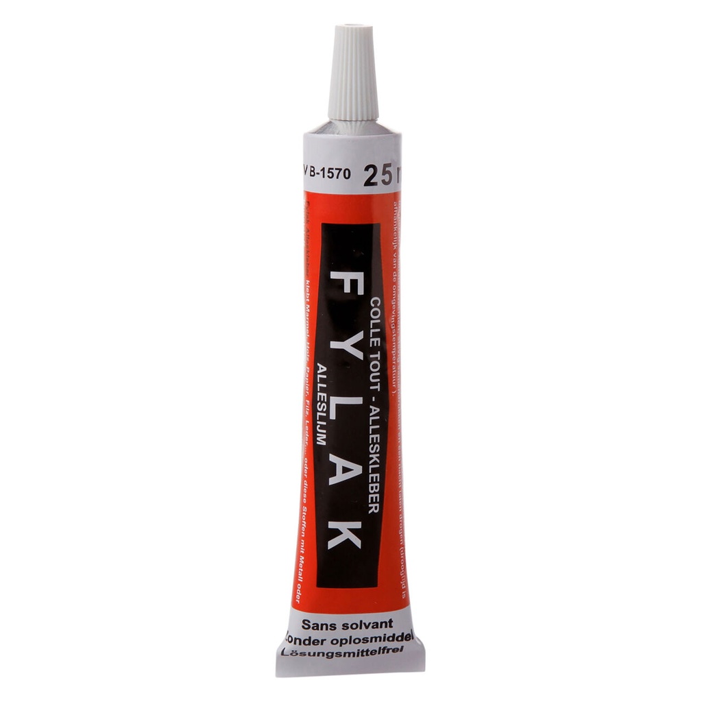 Colle tout usage | 25 ML | Fylak | Par 1 pièce | Transparent | Tube