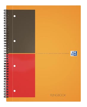 Oxford international filingbook, 200 pages,ft a4+, quadrillé 5 mm