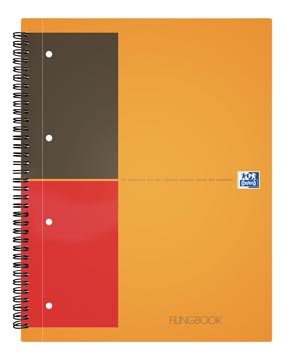 Oxford international filingbook, 200 pages, ft a4+, ligné