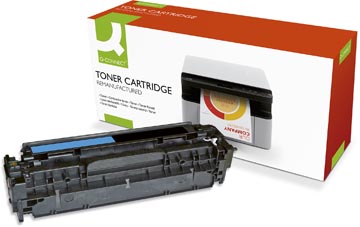 Q-CONNECT toner cyan 2600 pages pour HP - OEM: CE411A