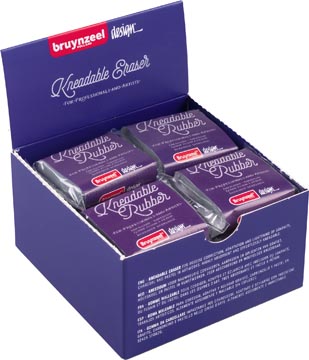 Bruynzeel Gomme malléable, boîte de 22 pièces