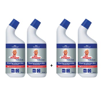 ACTION MR PROPRE 2x nettoyant salle de bains 3en1, 750 ml + GRATUIT 2x nettoyant salle de bain, 750 ml