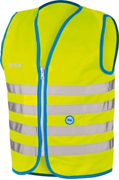 Wowow fun jacket gilet de sécurité, jaune, s