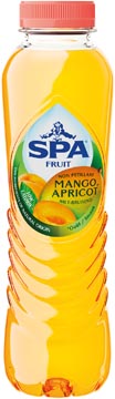 Spa fruit still mango-apricot, bouteille de 40 cl, paquet de 24 pièces