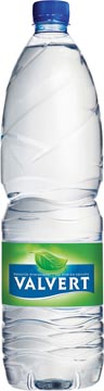Valvert eau, bouteille de 1,5 litre, paquet de 6 pièces