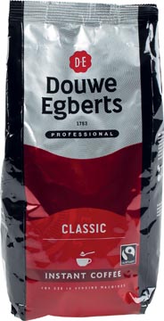 Douwe egberts café instantané, classic, fairtrade, paquet de 300 g