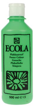 Talens ecola gouache flacon de 500 ml, vert clair