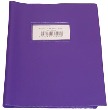 Bronyl protège-cahiers ft 16,5 x 21 cm (cahier), violet