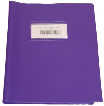 Protège-Cahiers Bronyl 16,5 x 21cm, violet