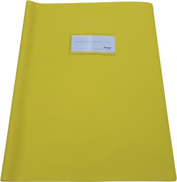 Bronyl protège-cahiers ft 21 x 29,7 cm (a4), jaune