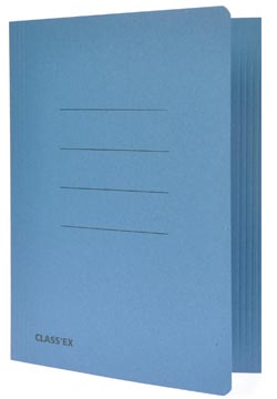 Class'ex chemise de classement bleu, ft 18,2 x 22,5 cm (pour ft cahier)