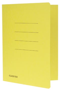 Class'ex chemise de classement jaune, ft 18,2 x 22,5 cm (pour ft cahier)