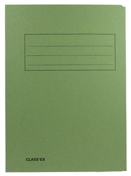 Class'ex chemise de classement, vert, ft 23,7 x 34,7 cm (pour ft folio)