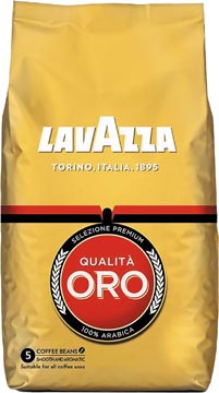 Lavazza café en grains qualita oro, sac de 1 kg