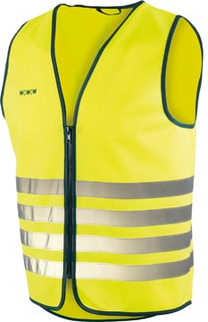 Wowow big fun gilet de sécurité, jaune, xxl