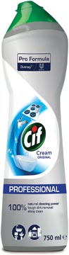 Cif crème récurante original, flacon de 750 ml