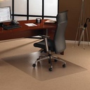 Floortex tapis de sol cleartex ultimat, pour moquette, rectangulaire, ft 120 x 150 cm