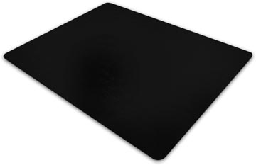 Floortex tapis de sol cleartex advantagemat, pour moquette, rectangulaire, ft 90 x 120 cm, noir
