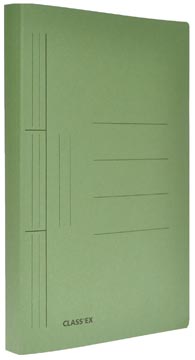 Class'ex chemise à glissière, ft 25 x 32 cm (pour ft a4), vert