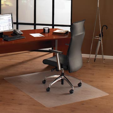Floortex tapis de sol cleartex ultimat, pour les surfaces dures, rectangulaire, ft 120 x 150 cm