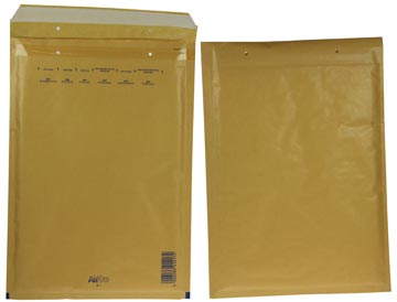 Bong airpro enveloppes à bulles d'air, ft 230 x 340 mm, avec bande adhésive, boîte de 100 pièces, brun