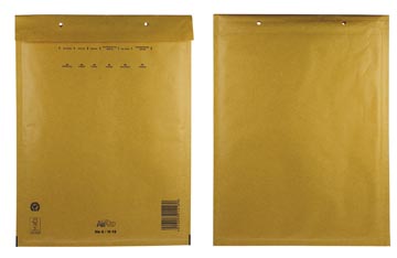Bong airpro enveloppes à bulles d'air, ft 270 x 360 mm, avec bande adhésive, boîte de 100 pièces, brun