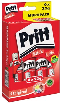 Pritt bâton de colle, 6 x 22 g