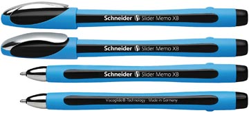 Schneider stylo bille slider memo xb, noir