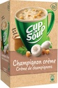 Cup-a-soup champignons crème avec croûtons, paquet de 21 sachets