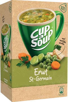 Cup-a-soup pois (st. germain), paquet de 21 sachets