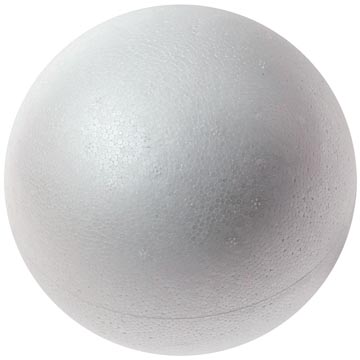 Bouhon boules en polystyrène diamètre: 70 mm, sachet de 10 pièces
