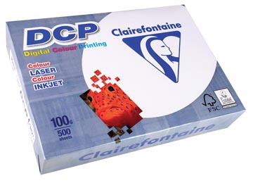 Clairefontaine dcp papier de présentation, a4, 100 g, paquet van 500 feuilles