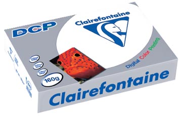 Clairefontaine dcp papier de présentation, a4, 160 g, paquet van 250 feuilles