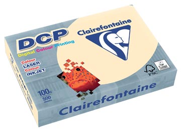 Clairefontaine dcp papier de présentation a4, 100 g, ivoire, paquet de 500 feuilles