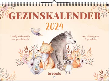 Brepols calendrier semaine, néerlandais