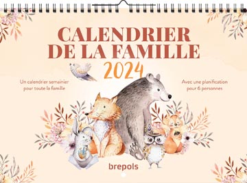 Brepols calendrier semaine, français