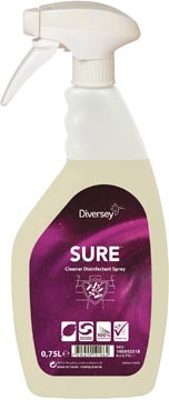 Diversey désinfectant sure, flacon de 750 ml