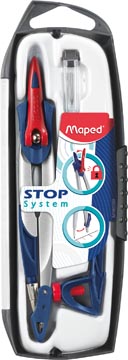 Maped compas stop system, coffret 3 pièces