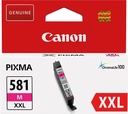 Canon cartouche d'encre cli-581m xxl, 367 photos, oem 1996c001, magenta