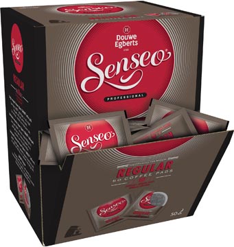 Douwe egberts senseo regular, boîte de 50 dosettes de café