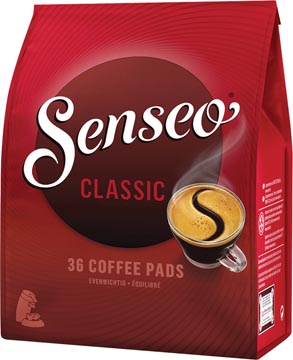 Douwe egberts senseo classic, sachet de 36 dosettes de café