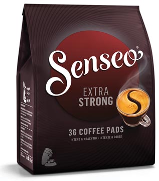 Douwe egberts senseo extra strong, sachet de 36 dosettes de café