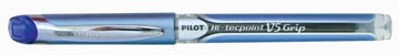 Pilot roller hi-tecpoint v5 et v7 grip v5, largeur de trait: 0,3 mm, bleu