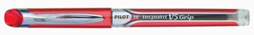 Pilot roller hi-tecpoint v5 et v7 grip v5, largeur de trait: 0,3 mm, rouge